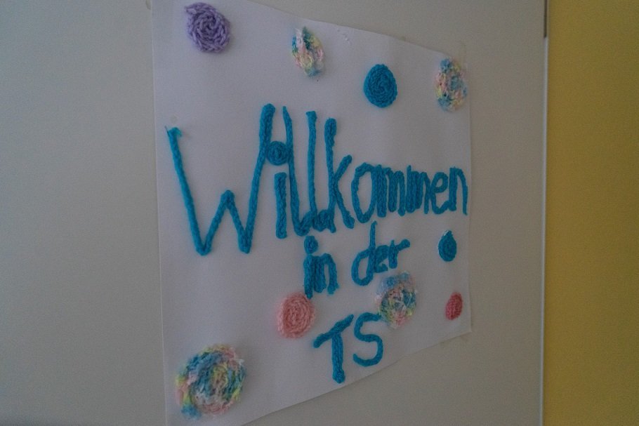 Willkommensschild
